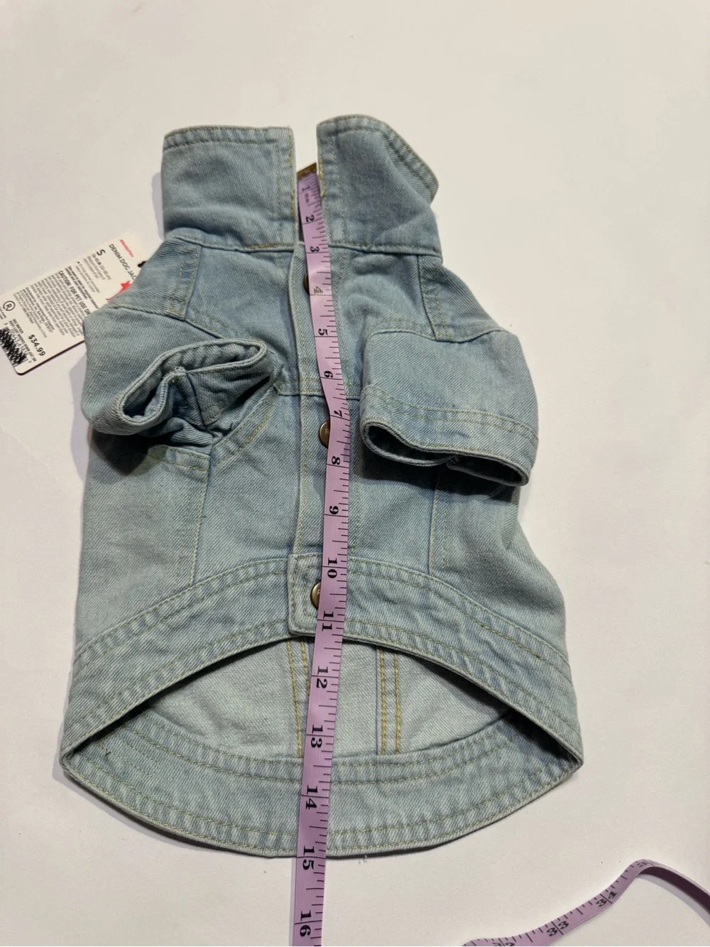 Reddy Dog Blue Jean Denim Jacket Size Small NEW NWT